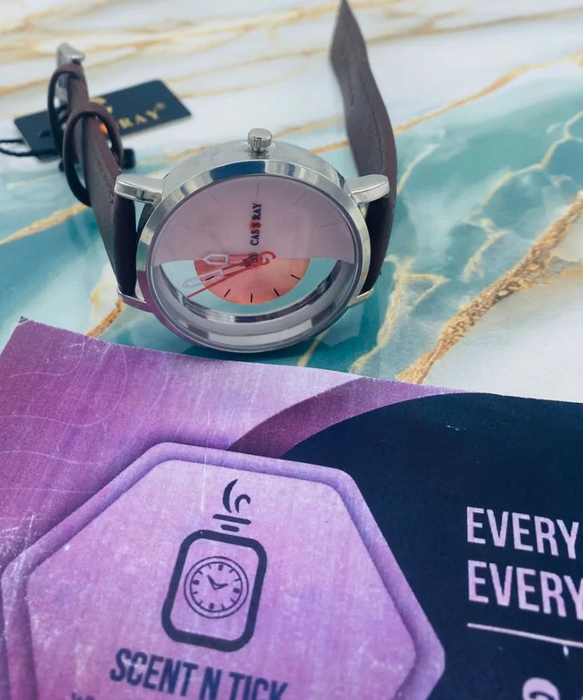 CSY Leather Straps watch for Men's