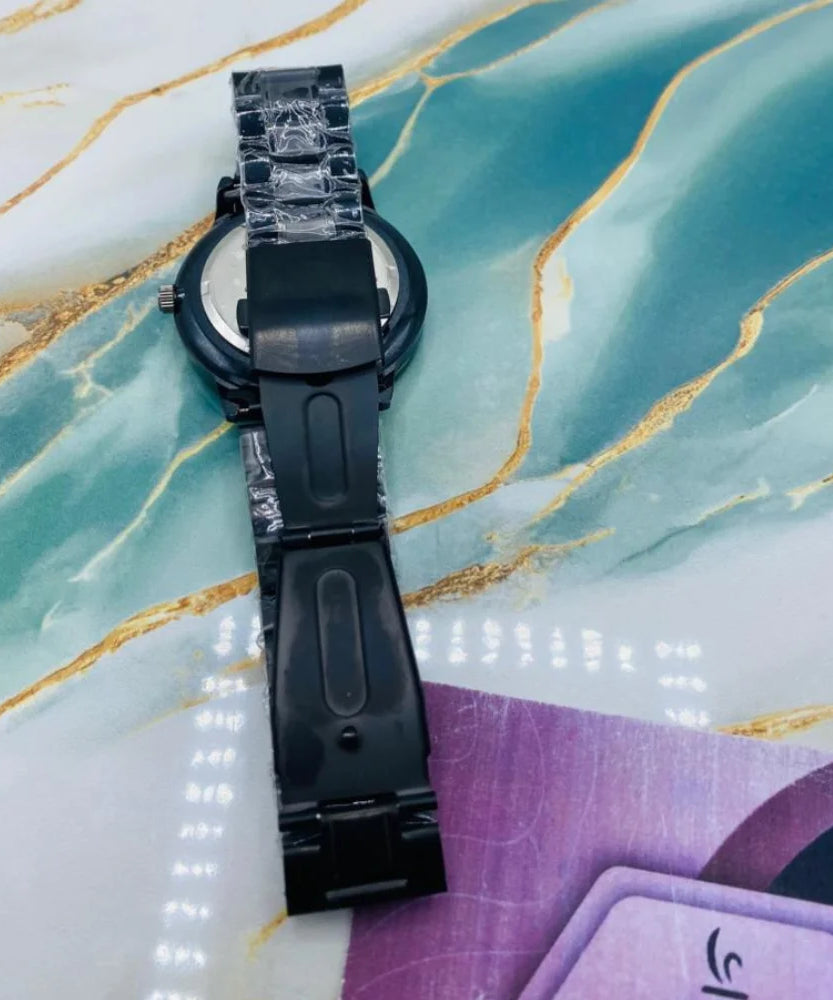 Rotating Wheel Rim Dial Watch for Men