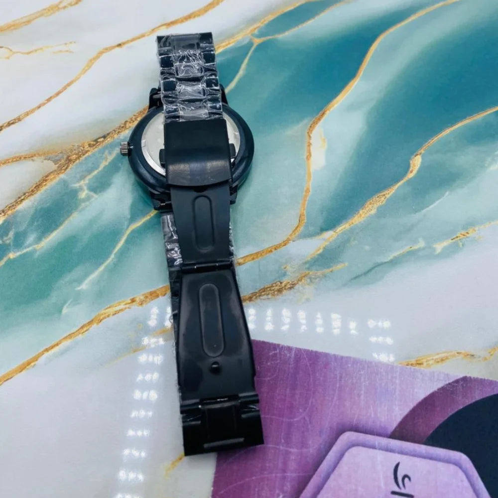 Rotating Wheel Rim Dial Watch for Men