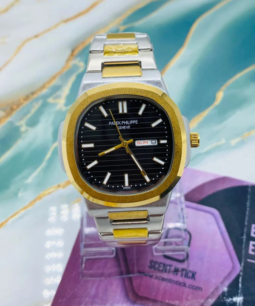 PP Day ana Date Watch For Men