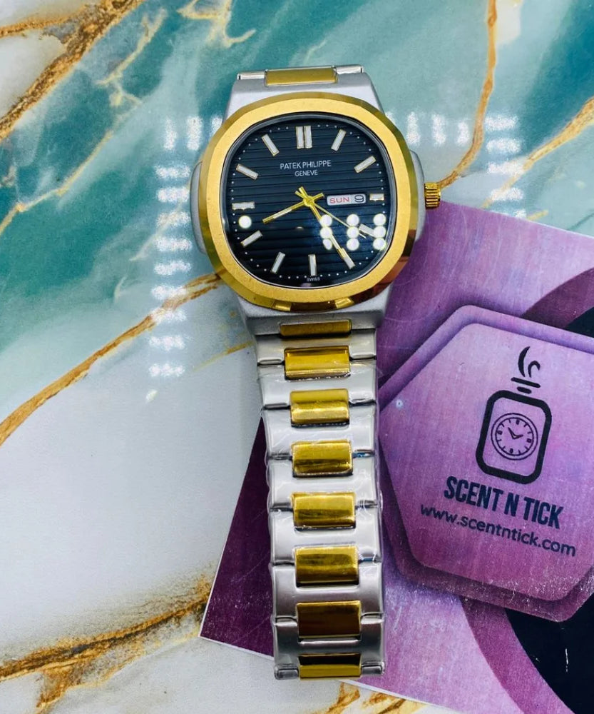 PP Day ana Date Watch For Men