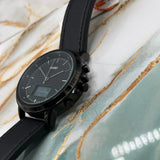Skmei Hybrid Analog-Digital Men’s Watch | Black Sports Edition Watch