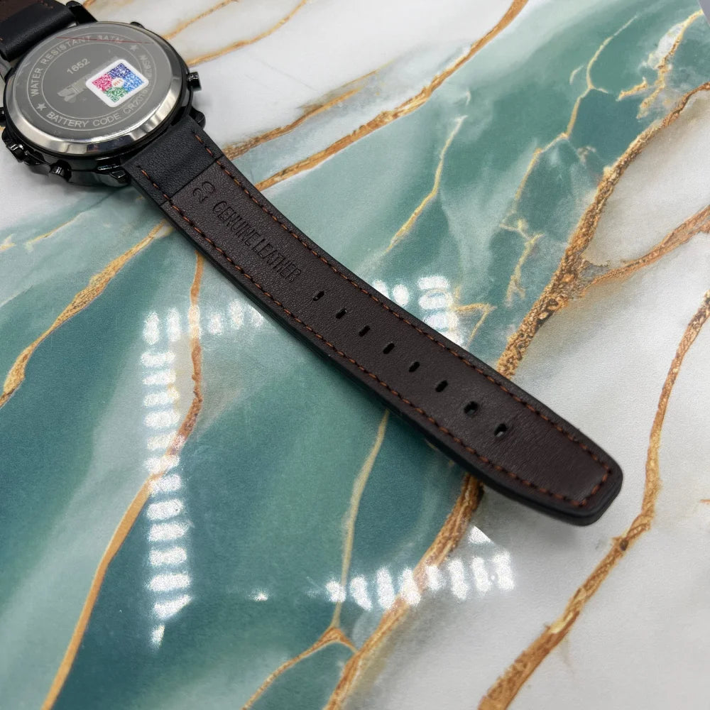 Skmei Hybrid Analog-Digital Men’s Watch | Black Sports Edition Watch