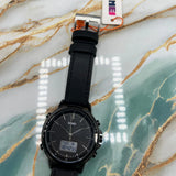 Skmei Hybrid Analog-Digital Men’s Watch | Black Sports Edition Watch